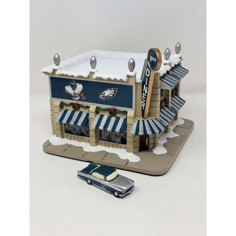 Philadelphia Eagles Diner Hawthorne Village Eagles Car Christmas Village